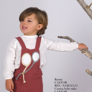 Camisa bebe niño Castor