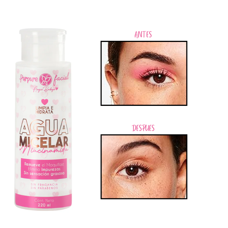 Agua Micelar Niacinamida Purpure - Imagen 4