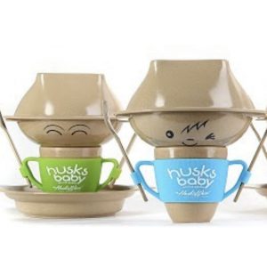 HUSKS BABY SET PRIMERA VAJILLA (6 PIEZAS) ECOLÓGICA JOYKIDS