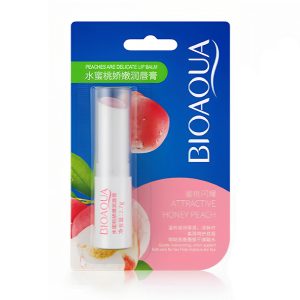 Bálsamo Reparador de Labios Peach Bioaqua