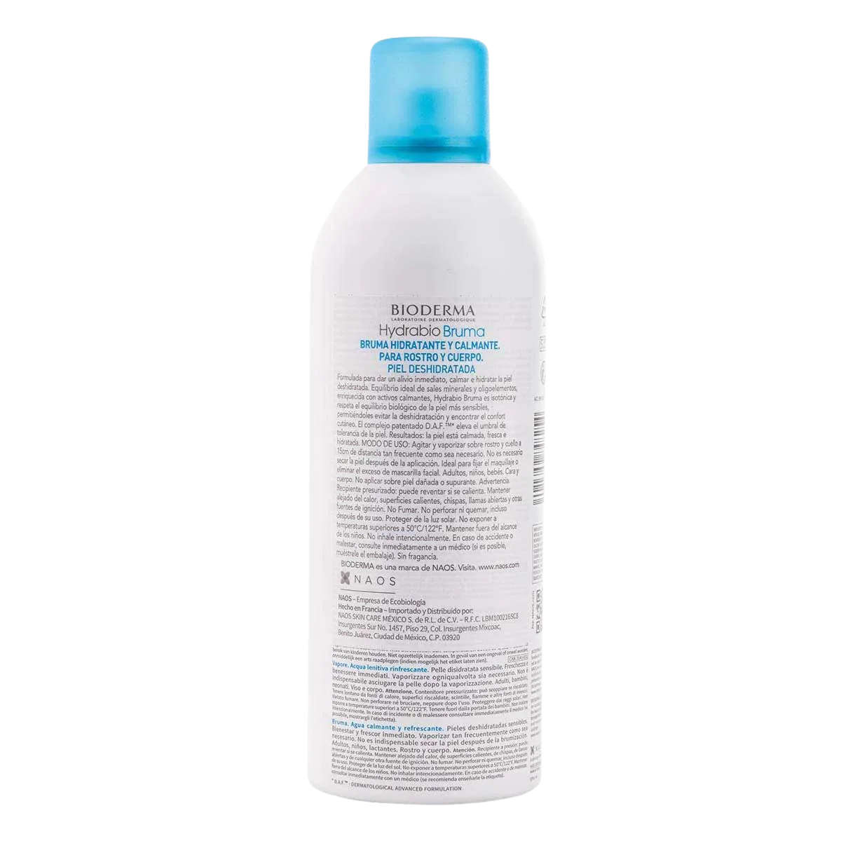 Bioderma Hydrabio Bruma 300ML Bruma refrescante para pieles deshidratadas - Imagen 3