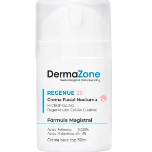 DermaZone Regenue 25 Crema Facial Nocturna Micropeeling 50 ml